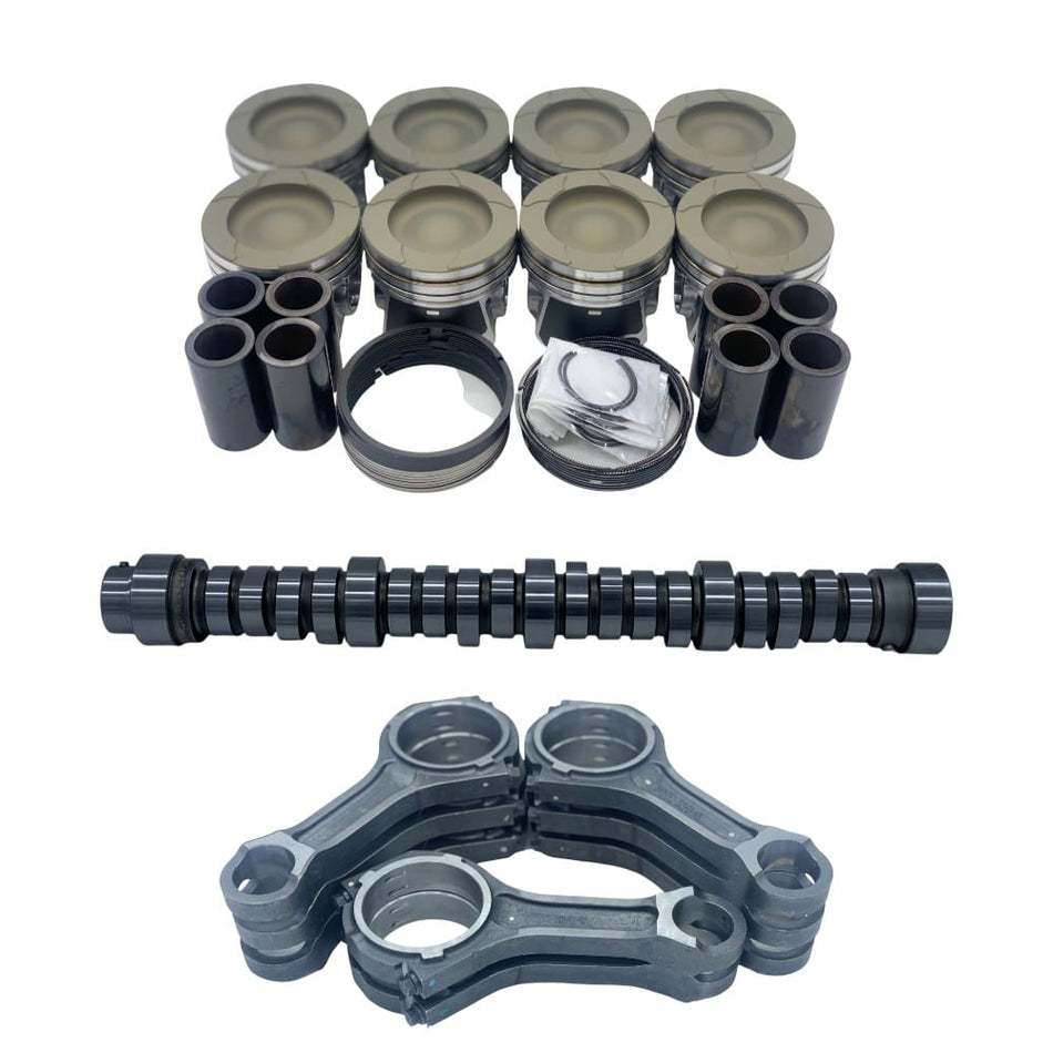 6.4L Ford Powerstroke Diesel HD Pistons-OEM Rods- Stage 1 Camshaft Package