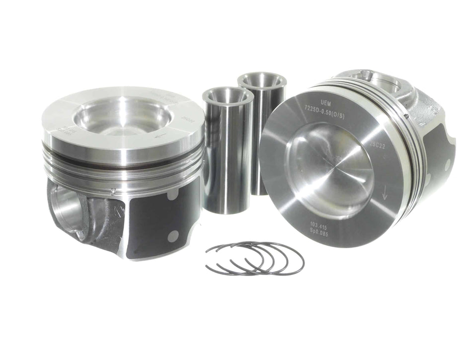 GM Duramax 2011-2016 LML/LGH DUALOY Piston Kit with PVD Rings