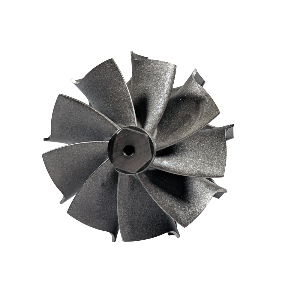 KC Turbos 9 Blade Turbine Wheel - 6.0 Powerstroke, LBZ & LLY