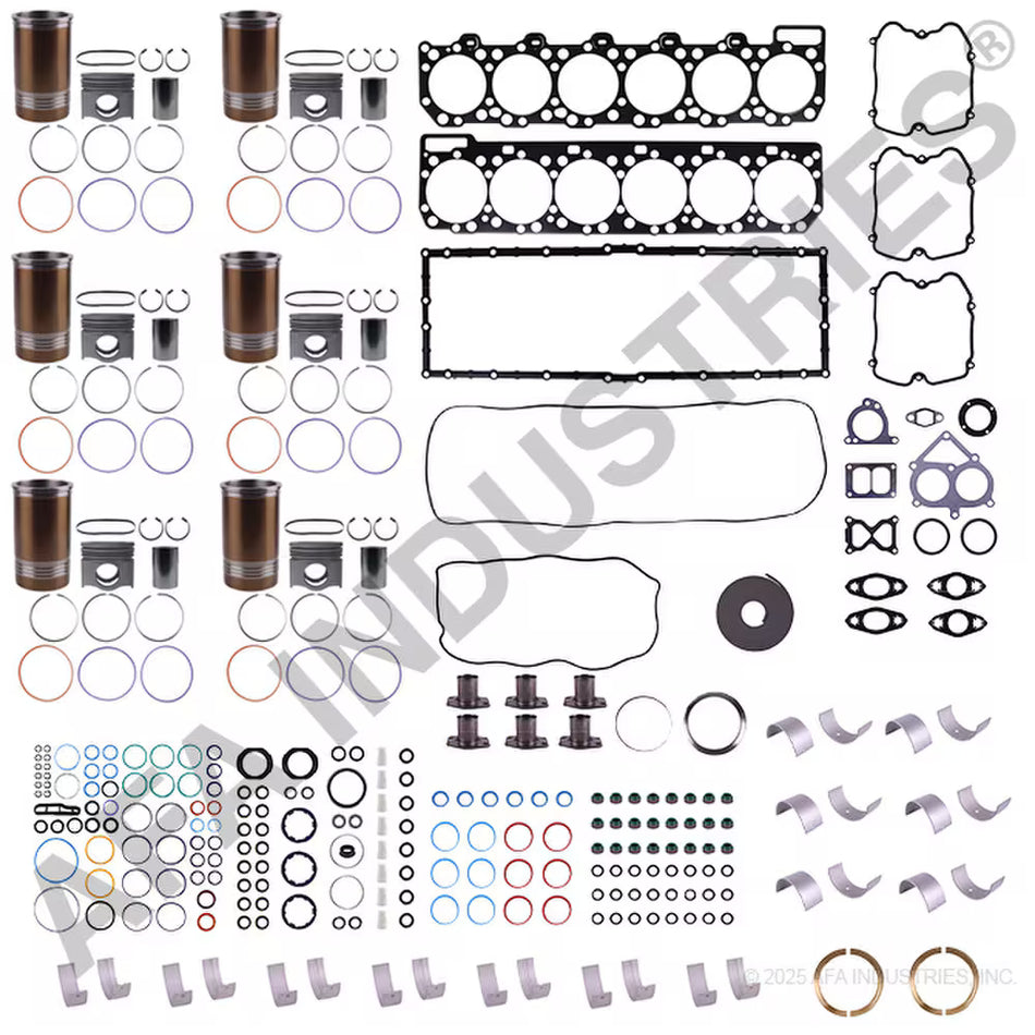 CATERPILLAR C15 TWIN TURBO IN-FRAME OVERHAUL KIT ACERT 17.1 PISTON