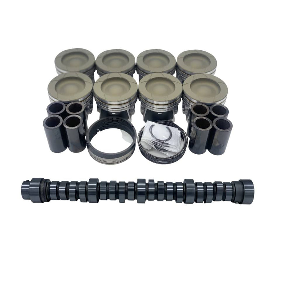 6.4L Ford Powerstroke Diesel HD Piston Set & Stage 1 Camshaft Package