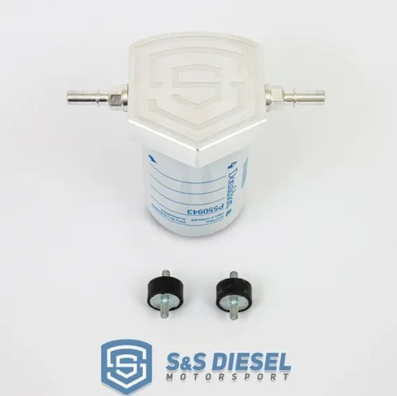 Gen2.1 6.7L Power Stroke CP4.2 Bypass Kit Billet Filter Head Upgrade with Filter