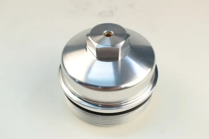 6.0 Powerstroke billet aluminum oil cap