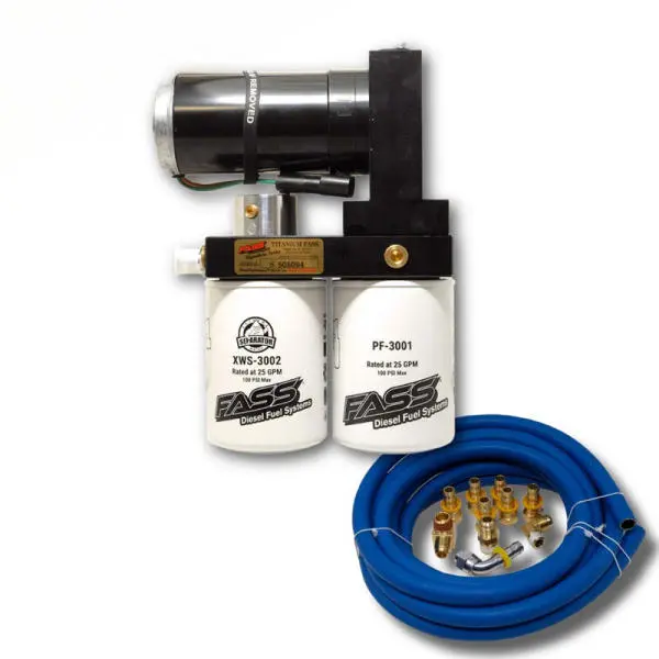 FASS dual diesel fuel filtration pump kit