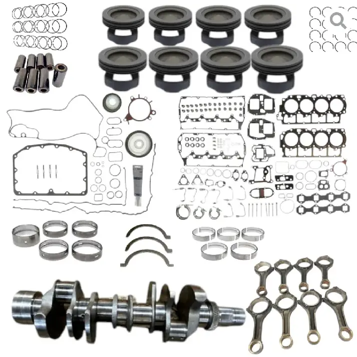 Complete engine rebuild kit with crankshaft